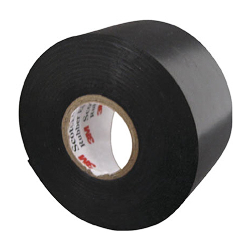 〈ｽｺｯﾁ〉自己融着性絶縁ﾃｰﾌﾟ 2242 ﾌﾞﾗｯｸ 幅19mm×長さ4.5m 1巻