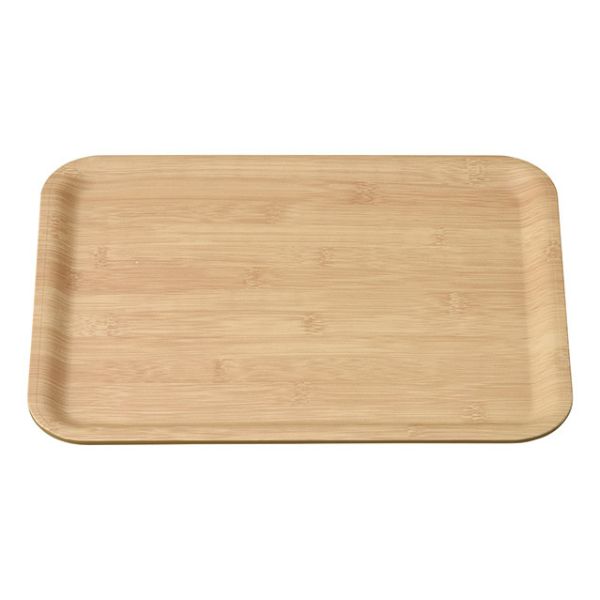 トレー M44-385 ユニバーサル トレイ 330×250 竹 ノンスリップ マイン画像