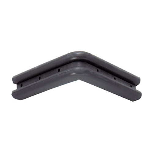 ｽｷﾞｺ L型ｺｰﾅｰｺﾞﾑ 151×151 黒 1個画像