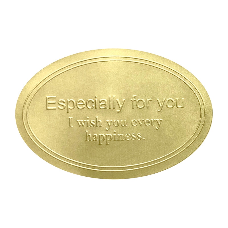 業務用ギフトシール　スタイリッシュＦ　ゴールド画像