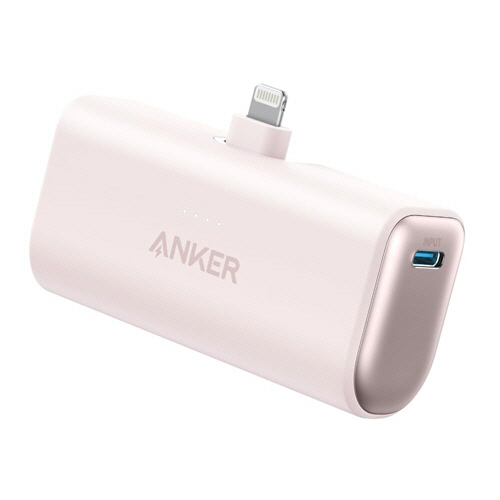 ﾓﾊﾞｲﾙﾊﾞｯﾃﾘｰ ANKER Nano Power Bank 5000mAh ﾋﾟﾝｸ 1個