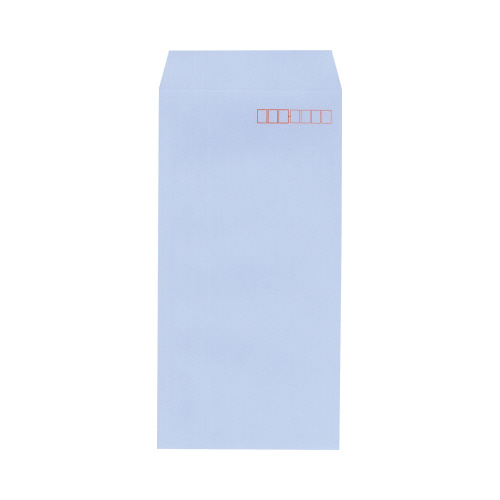 プライバシー保護封筒　長３　アクア　１００枚画像