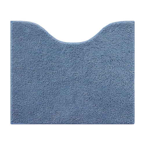 ナチュラルトイレマット 50×60cm （無地） ブルー画像