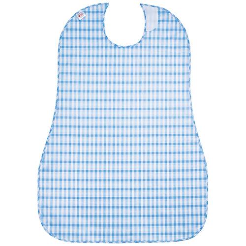 ﾌﾟﾗｽﾊｰﾄ 食事用ｴﾌﾟﾛﾝ ﾌﾞﾙｰ 1枚画像