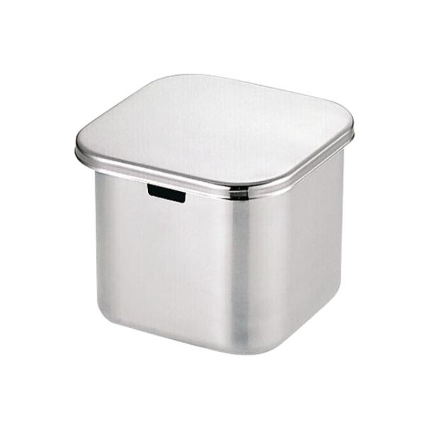 調味料入れ UK プレス 角タレ入(モリブデン鋼) YUKIWA画像