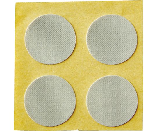滑り止めシート　片面タイプ片面粘着剤付　25パイ丸形　4個入画像