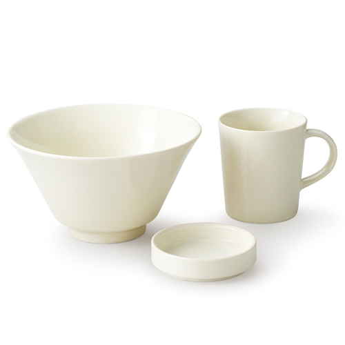 食器セット シエル カフェセット WH ホワイト画像
