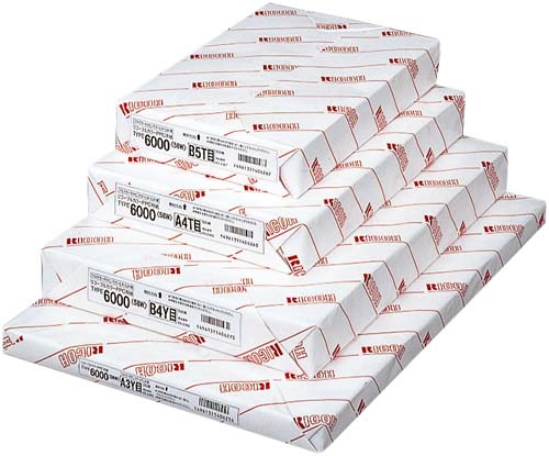 ＰＰＣ用紙タイプ６０００　５８ＷＡ３　２５０枚×５