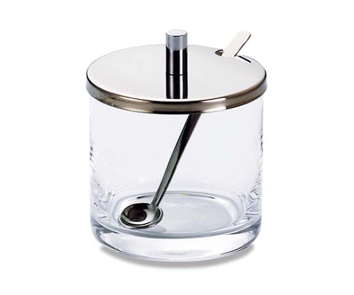 ガラス製 ラー油入れ No.841画像