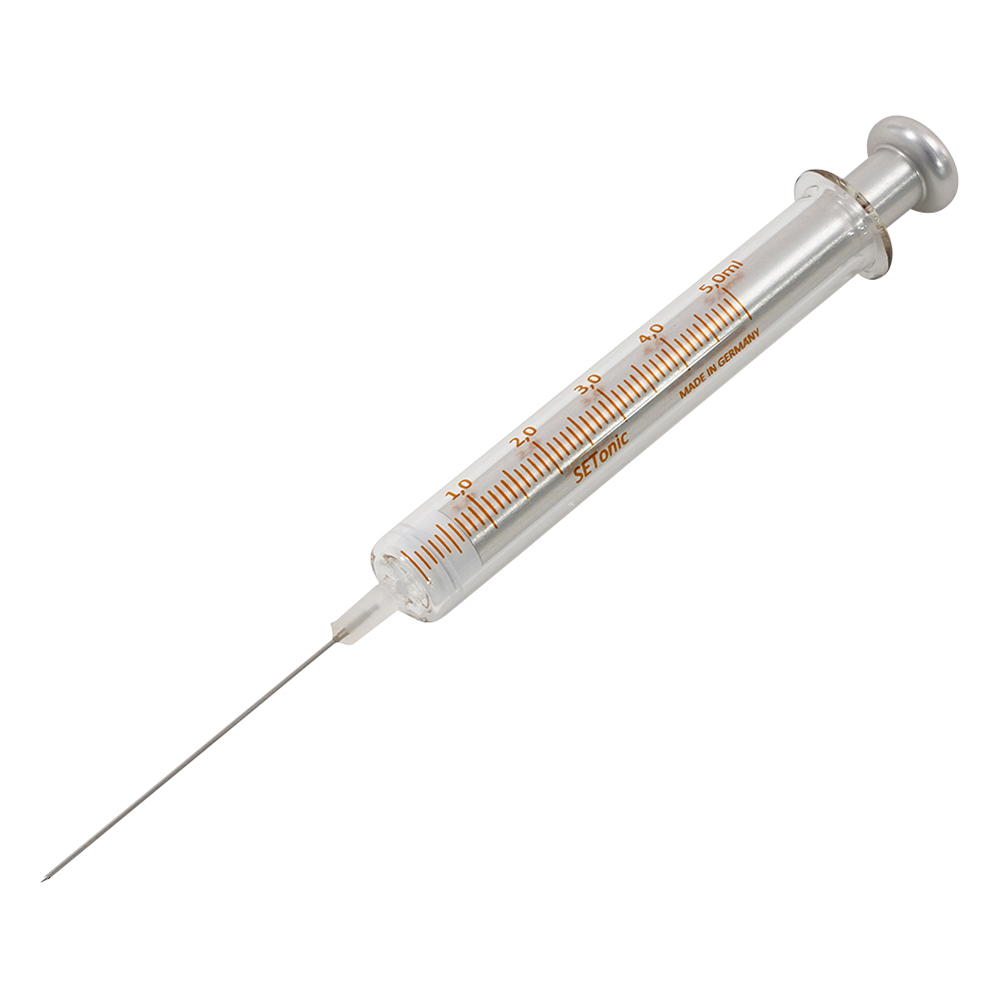 バイアル用シリンジ（液体・気体用）固定タイプ 5000μL画像