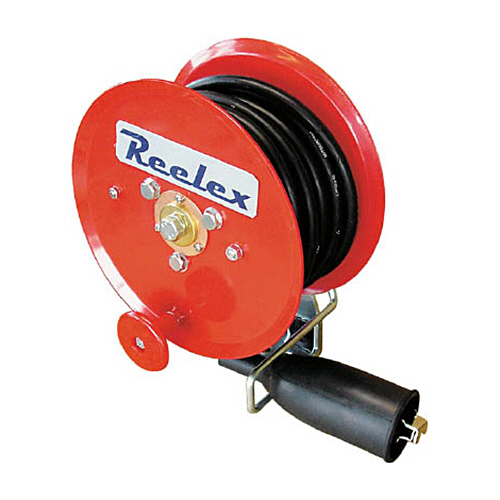 Reelex ｱｰｽﾘｰﾙ 5.5SQ×10m 50Aｱｰｽｸﾘｯﾌﾟ付 1台画像