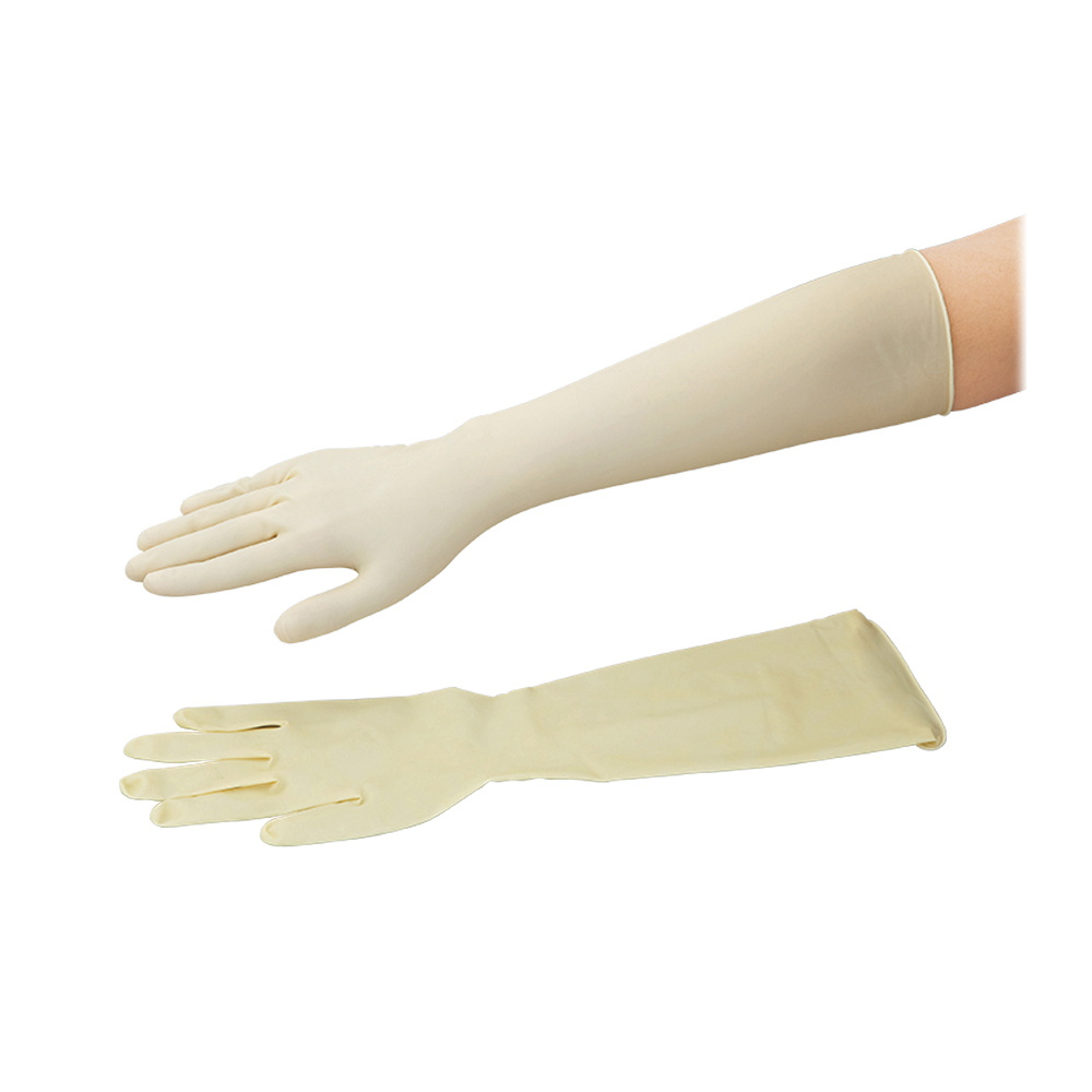 ラテックスロング手袋（スーパーロング）γ線滅菌済 1袋（50枚入）画像