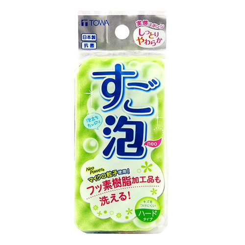 キッチンスポンジ すご泡 Neo ハードタイプ スリム画像