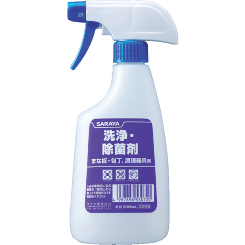 サラヤ　薬液専用詰替容器　スプレーボトル　洗浄・除菌剤５００ｍｌ用画像