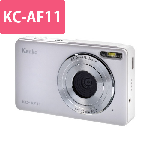 るぅさん専用「新品未使用」Kenko KC-AF11 デジタルカメラ ホワイト デジタルカメラ KC-AF11 ホワイト | KC－AF11WH | 株式会社