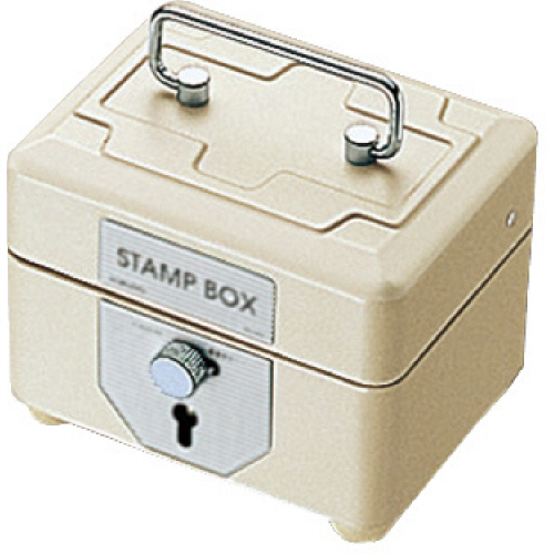 ｽﾁｰﾙ印箱 豆 W110×D95×H93mm 1個