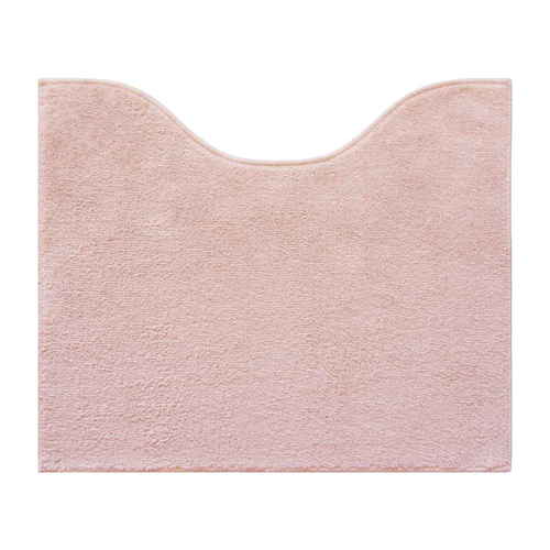 ナチュラルトイレマット 50×60cm （無地） ピンク画像