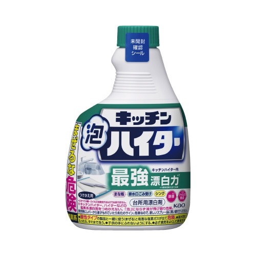 キッチン泡ハイタースプレー　付替用　４００ｍｌ×５画像