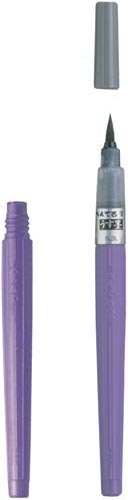 筆ペン　ぺんてる筆うす墨用カートリッジ　10セット
