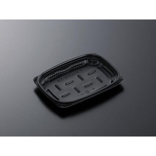 中央化学 軽食容器 CT デリモア 15-11A BK 本体画像