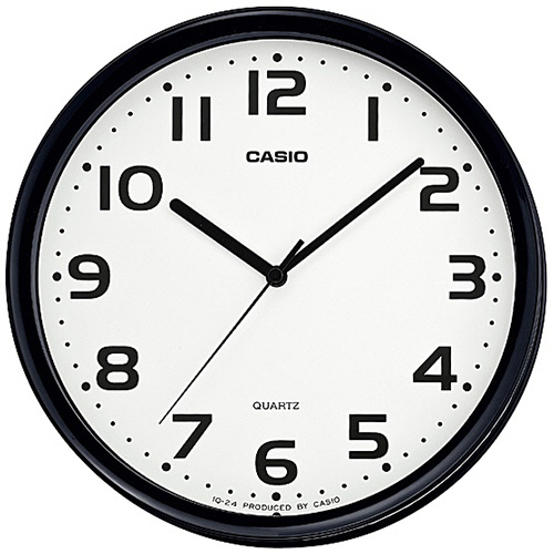 掛時計 ｸｵｰﾂｸﾛｯｸ 黒 1台