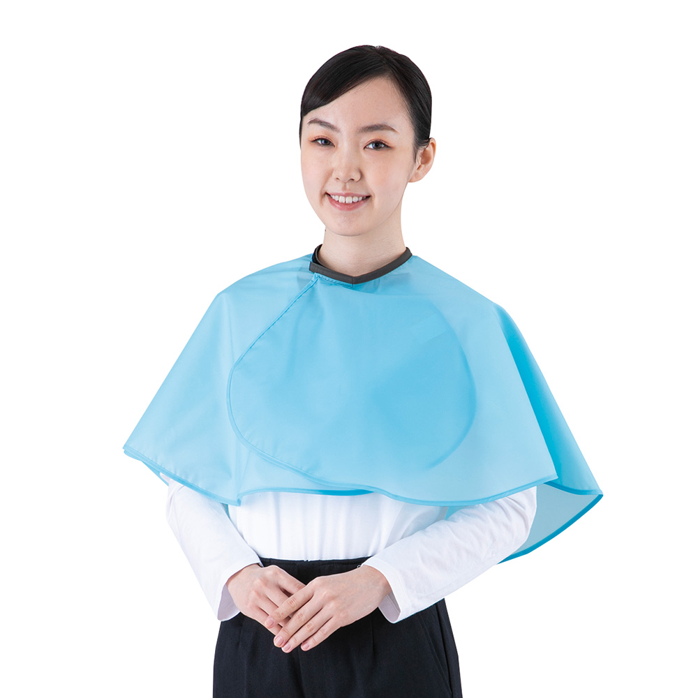 丸ケープ「リツロン」ライトブルー画像