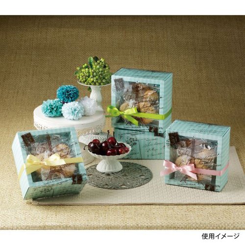 ギフト箱 ガトーエッフェルボックス 石渡 [ケース販売] 多面的なデザインのギフトボックスが整然と並んでいる様子