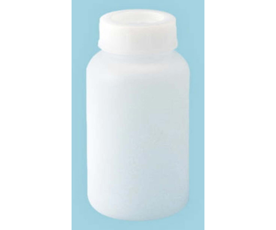 広口瓶（ポリエチレン製）500mL（メモリ無しタイプ）（C/N付）画像