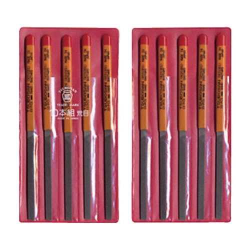 組ﾔｽﾘ 10本組(185mm) 平 荒目 1ﾊﾟｯｸ(10本)画像