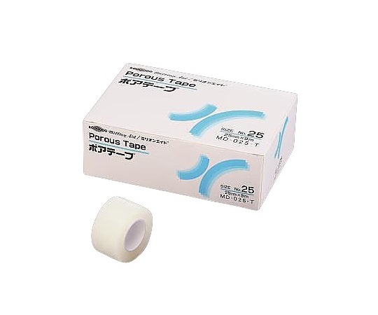 ミリオン ポアテープ （25mm×9m） 1箱（12巻入）