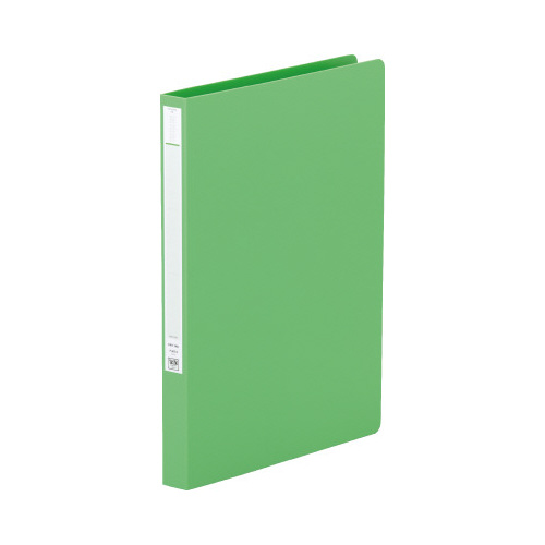 パンチレスファイル厚とじ　黄緑Ａ４縦背幅２５ｍｍ画像