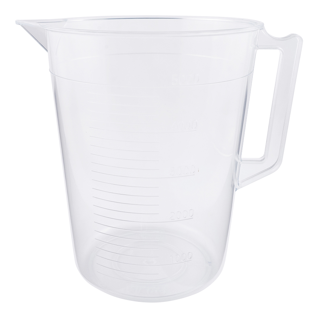 TPX手付きビーカー 5000mL 1個 3006-07画像