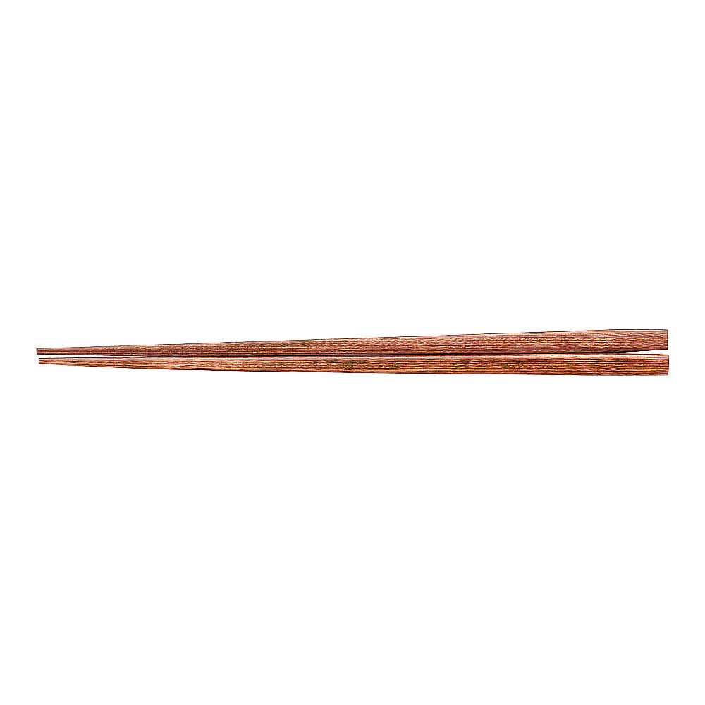 天然強化箸　滑り止め仕様（10膳入）　22.5cm　黄肌画像
