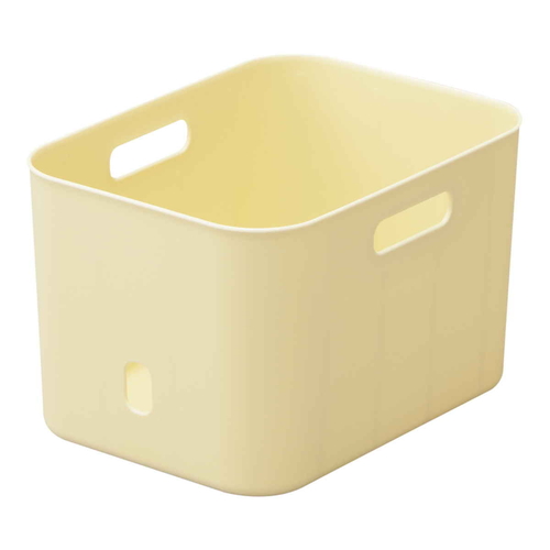 収納ケース ナチュラ インボックス ソフト SM イエロー画像