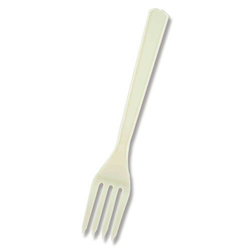 ﾌﾟﾗｽﾁｯｸﾌｫｰｸ 16cm ｱｲﾎﾞﾘｰ 単袋 1ﾊﾟｯｸ(100本)画像