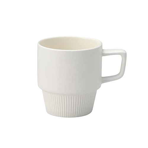 マグカップ 240ml ウィークエンドスタック Weekend Stack コップ 食器 洋食器 硬質陶器 ホワイト画像