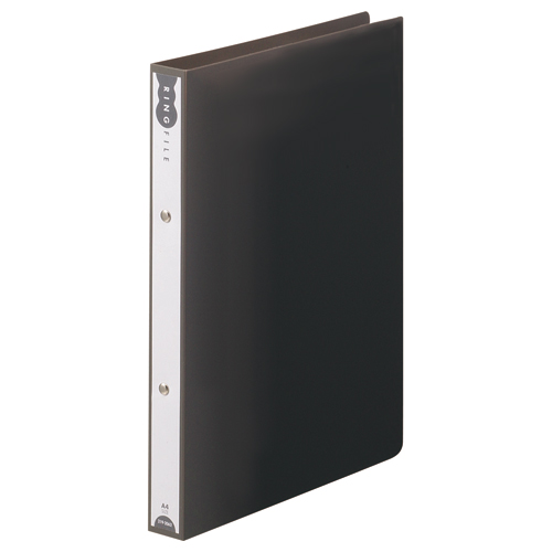 ﾘﾝｸﾞﾌｧｲﾙ A4ﾀﾃ 2穴 180枚 ﾘﾝｸﾞ内径25mm 背幅31mm ﾀﾞｰｸｸﾞﾚｰ 1ｾｯﾄ(10冊)画像