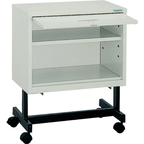 収納ｹｰｽ ｷｬｽﾀｰ付 ｵｰﾌﾟﾝ型扉付 1台画像