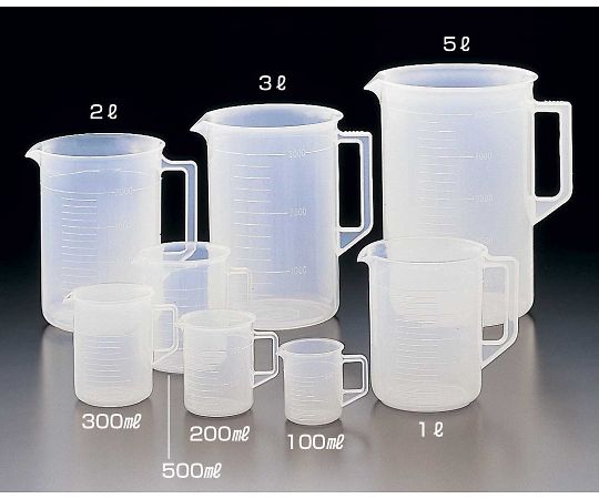 サンプラ®　ポリプロピレン手付ビーカー　1L画像