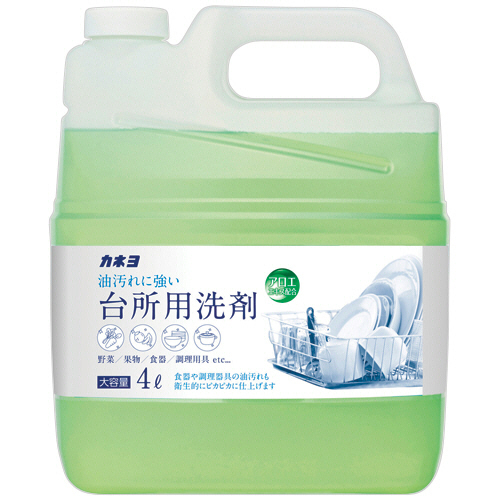 台所用洗剤 ﾗｲﾑ 4L 1ｾｯﾄ(3本)