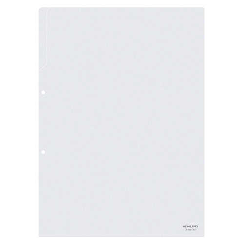 ｸﾘﾔｰﾎﾙﾀﾞｰ(2穴あき･透明) A4 1ﾊﾟｯｸ(50枚)画像