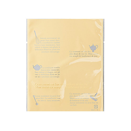 Ｚ－１３３－２ フランス語ツール柄 大 クリーム画像