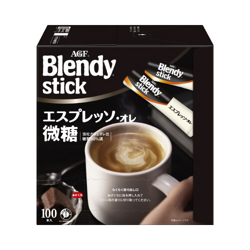 ブレンディスティックエスプレッソ　微糖１００本画像