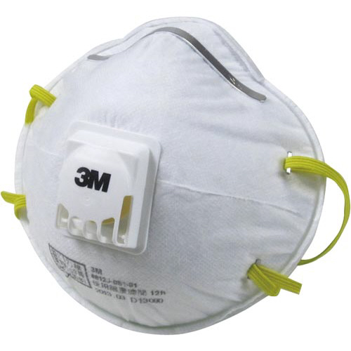 使い捨て式防じんマスク　８８１２Ｊ－ＤＳ１　１０枚画像