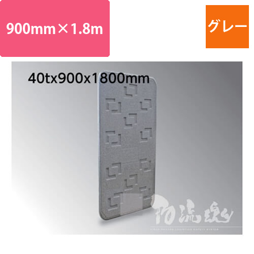 シート緩衝材900mm×1800mm　グレー　【マルイチ ロジボード MO－4 40×900×1800】画像