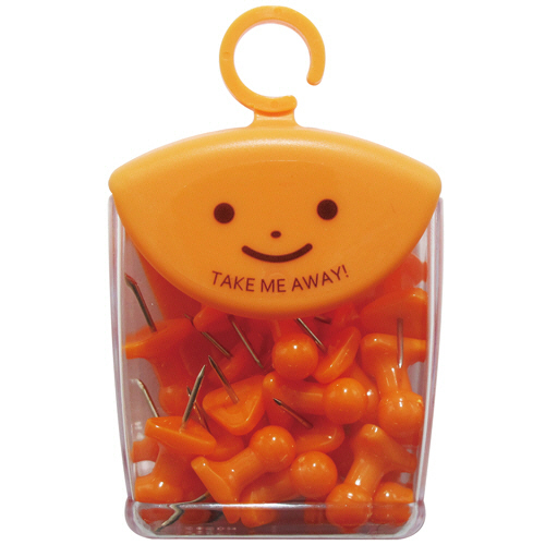 ﾂﾚﾃｯﾃ ｲﾝﾃﾘｱﾋﾟﾝ ﾊﾟｽﾃﾙｵﾚﾝｼﾞ 1ｾｯﾄ(100本:20本×5ｹｰｽ)画像