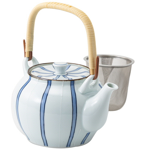 一珍呉須十草 MS6号 土瓶 約950mL 1個