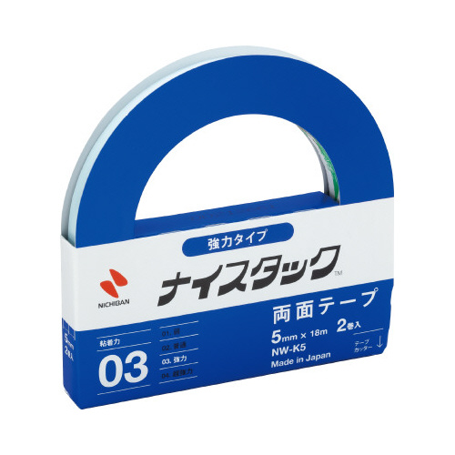 ナイスタック強力タイプ　幅５ｍｍ×１８ｍ画像