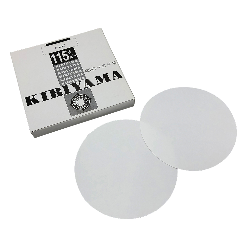桐山ロート用濾紙　φ115mm　50枚入画像