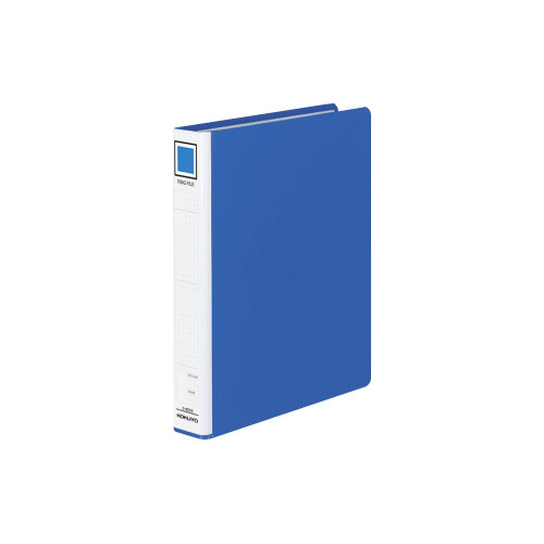 リングファイル貼り表紙　青Ｂ５縦背幅４５ｍｍ画像